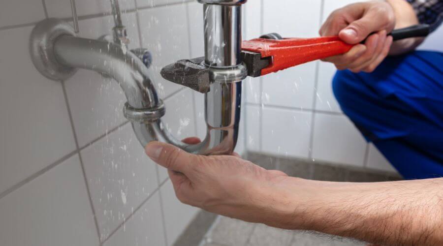 Gas tankless water heater installation in Polebridge, MT